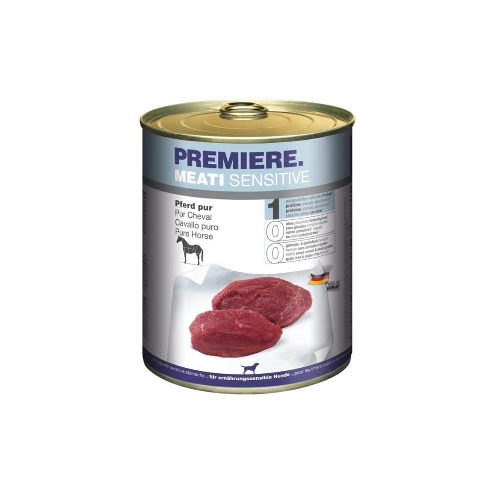 Premiere Meati Sensitive konjetina, konzerva 800g slika 1