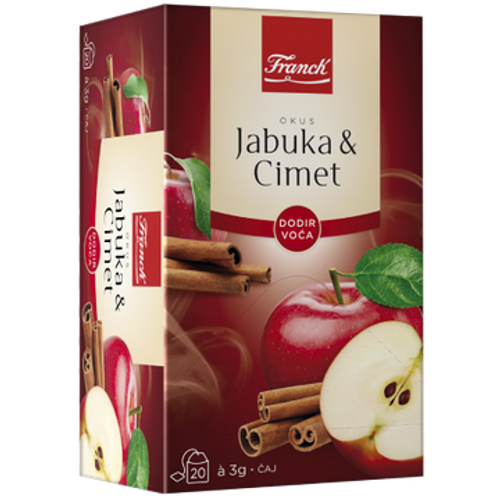 Filter čaj jabuka-cimet 60g omot slika 1