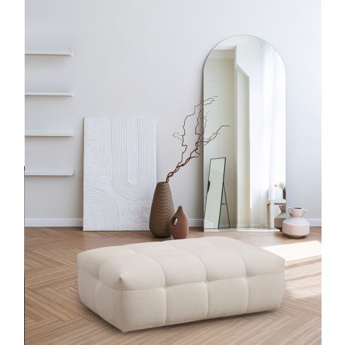 Atelier Del Sofa Tabure, Cady Ottoman - Beige slika 1