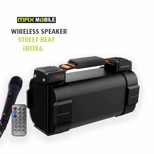 MaxMobile zvučnik bluetooth STREET BEAT iBox 6 BLACK Z.Boys slika 1