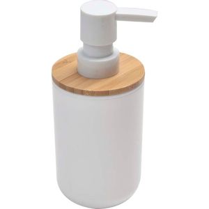 TENDANCE DOZATOR ZA SAPUN FANO 300 ML POLIRESIN/BAMBUS, BIJELI