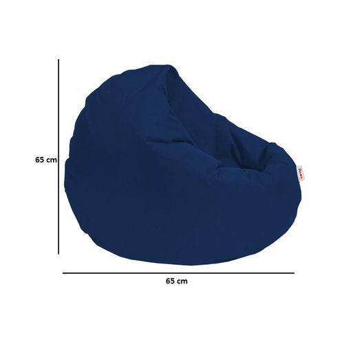 Iyzi 100 Cushion Pouf - Dark Blue Dark Blue Garden Bean Bag slika 6