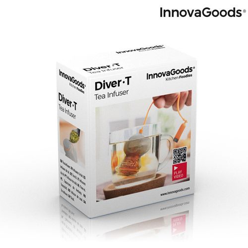 InnovaGoods Diver·t silikonski infuzor za čaj Ø 3 x 6 cm slika 3