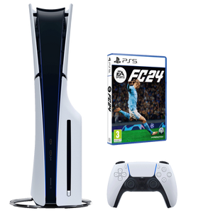 Sony Igraća konzola PlayStation 5 + EA SPORTS FC 24 - PS5 Slim D chassis + EA Sport FC 24