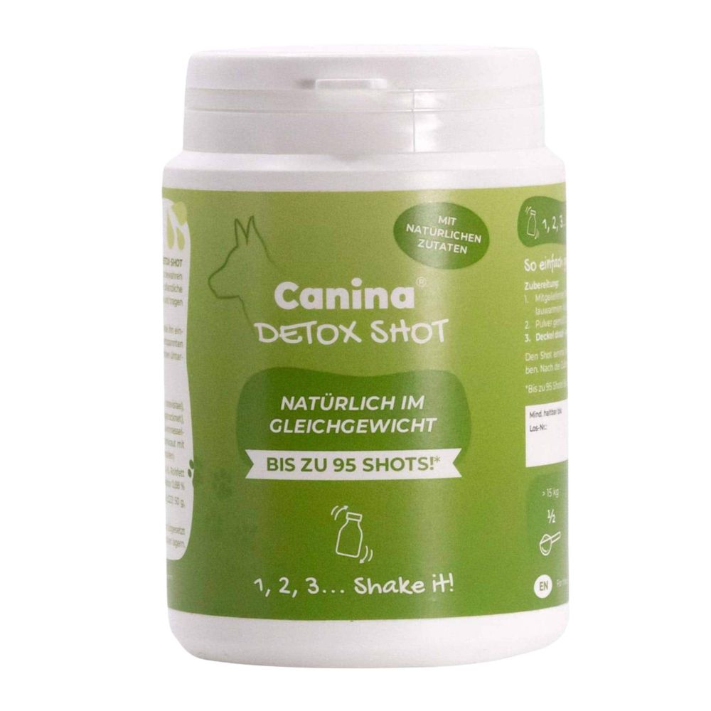 Canina® DETOX-SHOT – prirodna ravnoteža za pse 120 g slika 2