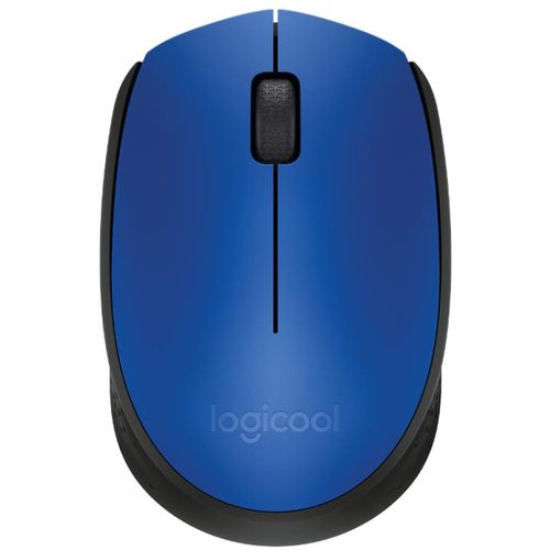 Miš Logitech M171, bežični, plavo-crna slika 1