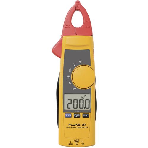 Fluke 365 strujne stezaljke, ručni multimetar  digitalni  CAT III 600 V Zaslon (brojevi): 2000 slika 7