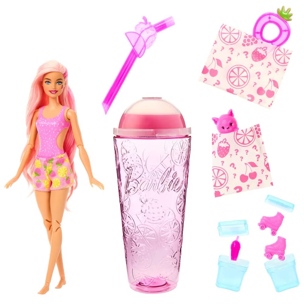 Barbie Lutka Pop Reveal - Limunada sa jagodama slika 2