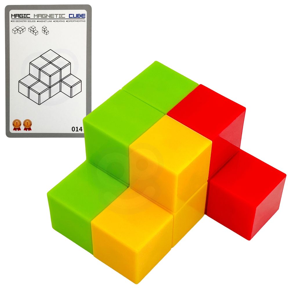Woopie puzzle tetris kocka sa setom karata slika 4