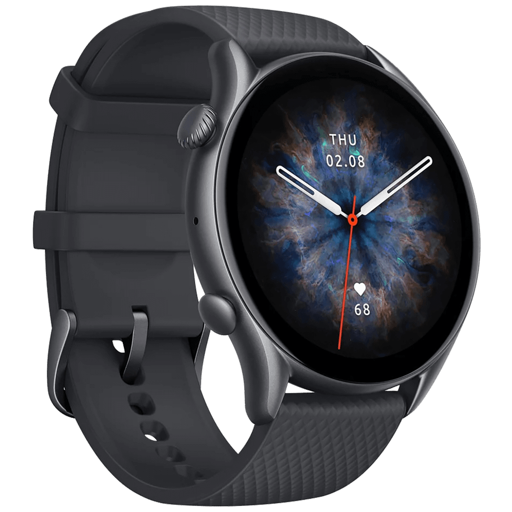 Xiaomi SAT pametni, 1.45" AMOLED, vodootporan 5ATM, BT - Amazfit GTR 3 Pro Infinite Black slika 3
