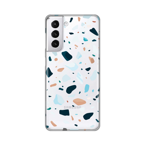 Torbica Silikonska Print Skin za Samsung G991B Galaxy S21 Terazzo Pattern slika 1