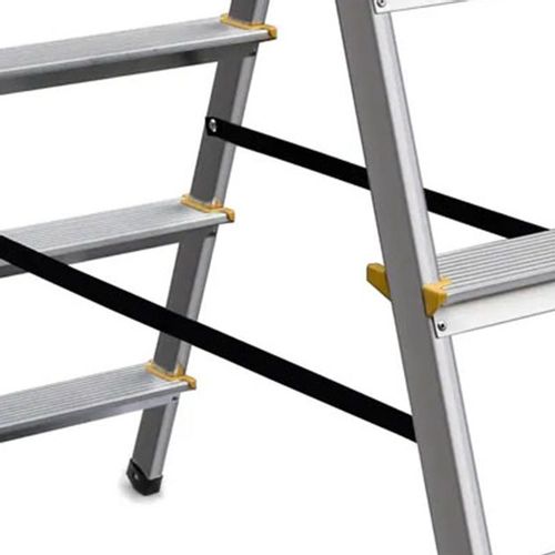 Awtools aluminijski taburet s 3 stepenice, nosivost 150 kg slika 3