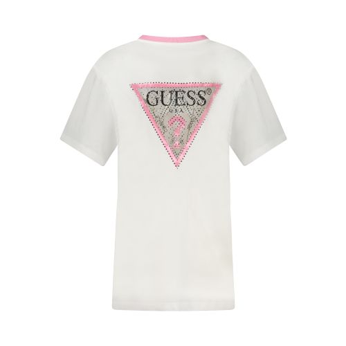 GUESS JEANS SHORT SLEEVE T-SHIRT WOMEN WHITE slika 2