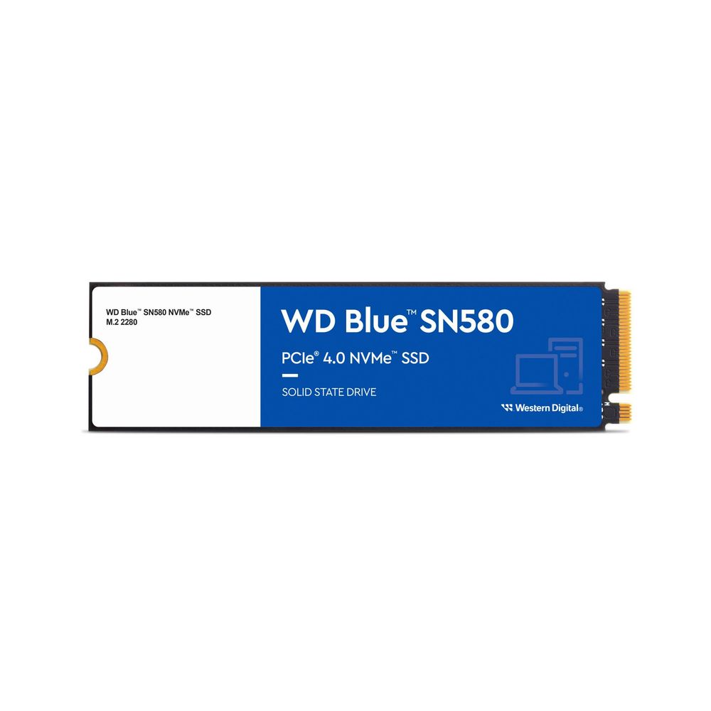 WD Blue 1TB SN580 NVMe SSD PCIe Gen4 x4 slika 1