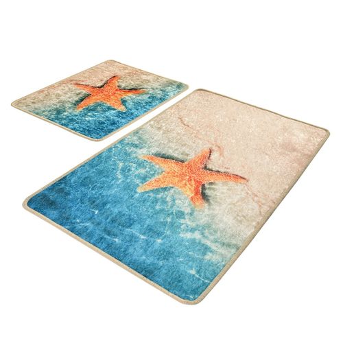 Stella Multicolor Bathmat Set (2 Pieces) slika 2