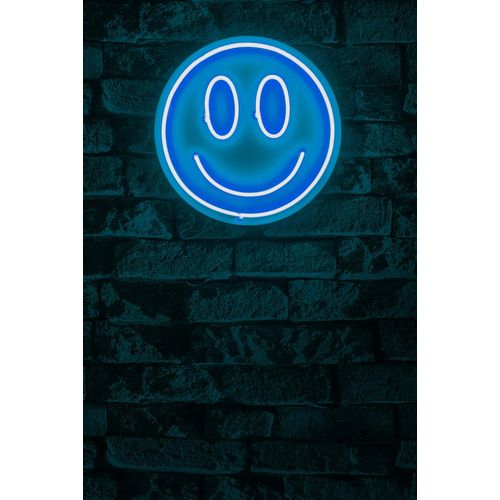 Wallity Ukrasna plastična LED rasvjeta, Smiley - Blue slika 10