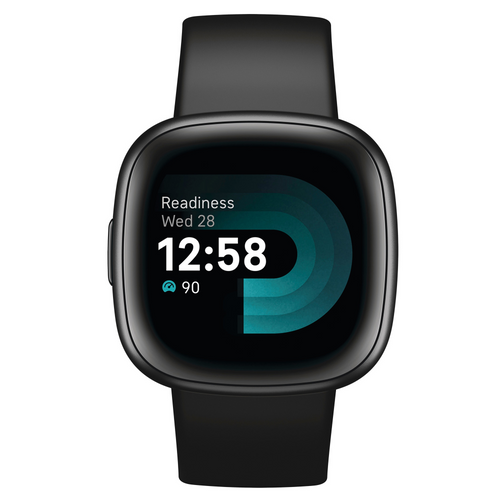 Fitbit pametni sat Versa 4 FB523BKBK, Black/Graphite slika 1