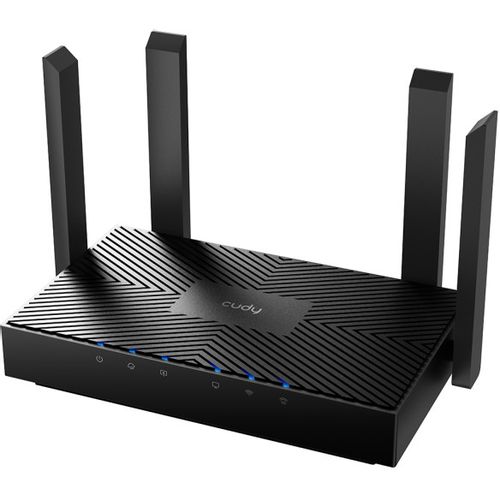 Cudy WR3000 AX3000 WIFI6 Dual Band 2.4+5Ghz Wi-Fi Ruter 1W/4LAN Gbit,4x5dBi 160MHz, Wisp/AP/REP slika 3