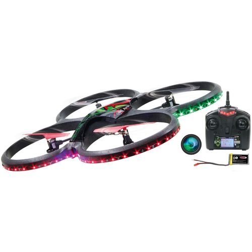 Jamara drone Flyscout AHP+, kamera, LED, Turbo, Headless-Flyback, crni slika 1