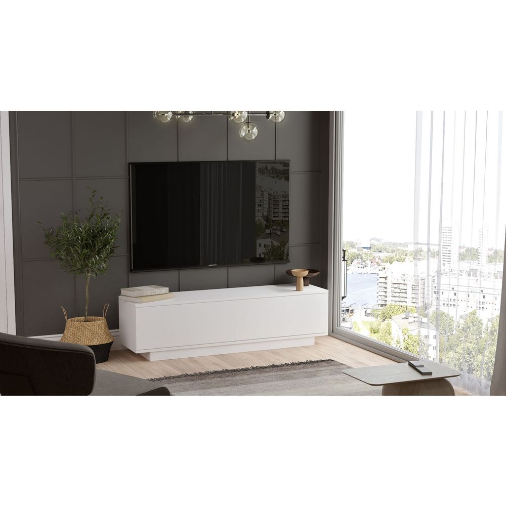 Moderni Bijeli TV Stalak Fn1-W slika 4