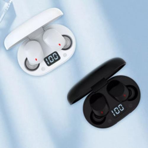 Bezicne slusalice Joy A6 TWS Devia Wireless Earphone bele slika 1