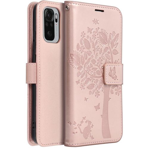 MEZZO Book case za XIAOMI Mi 11 Lite 5G / Mi 11 Lite LTE ( 4G ) / Mi 11 Lite NE tree rose gold slika 2