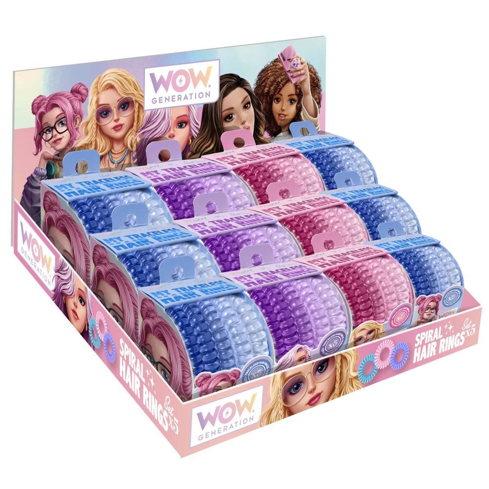 Wow Generation 00092 Spiralne gumice za kosu slika 2