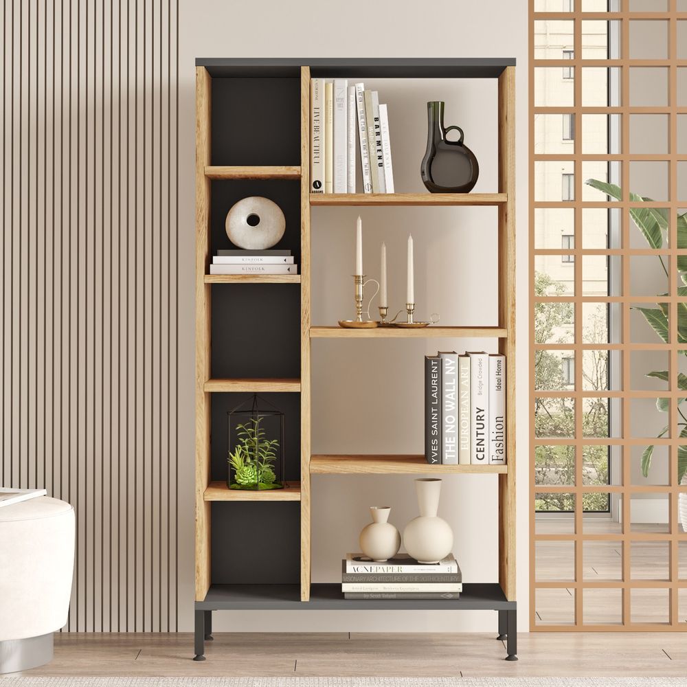 Rl3-Aa Atlantic Pine Anthracite Polica slika 1