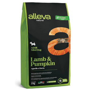 Alleva Natural Dog Adult Lamb &amp; Pumpkin Mini 12 kg
