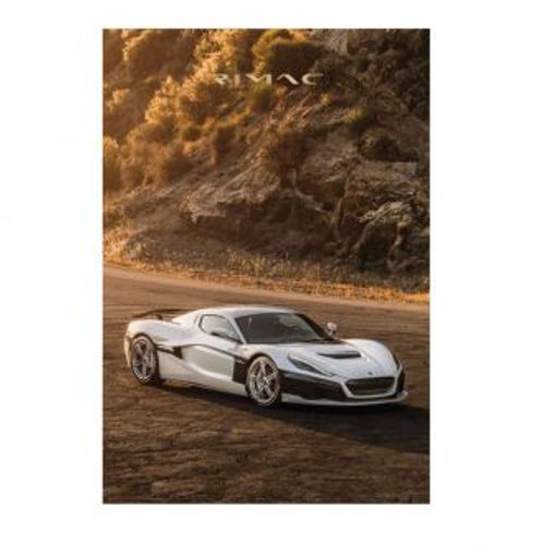 Bilježnica A4 40 listova karo automobili Rimac - SORTO ARTIKL slika 3