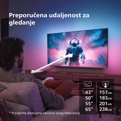 Philips 55"PUS8919 4K Titan TV slika 8