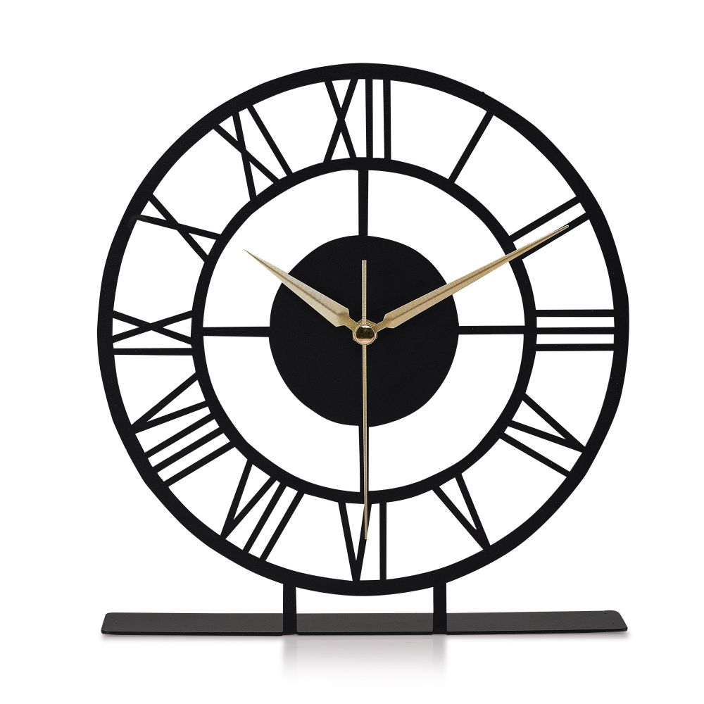 Decorative clock Roman, colour: black slika 3