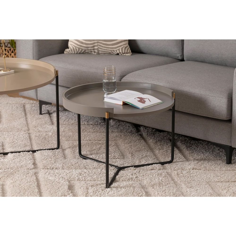 Nesting table Mandy - Bež (2 komada) slika 3