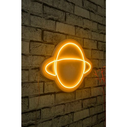 Wallity Ukrasna plastična LED rasvjeta, Saturn - Yellow slika 10