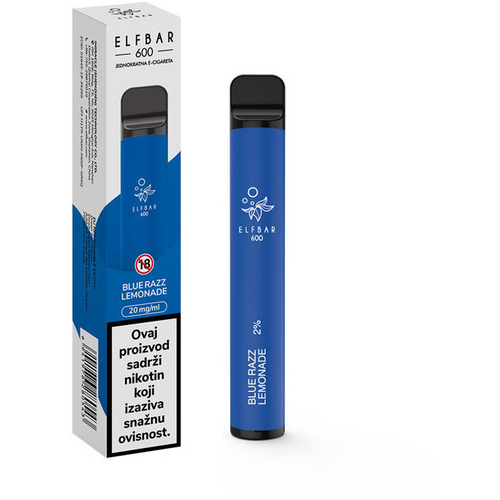 ELFBAR 600 Blue Razz Lemonade slika 1