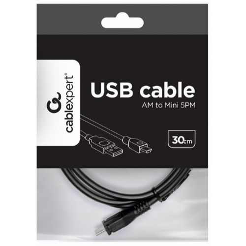 CCP-USB2-AM5P-1 Gembird 2.0 A-plug MINI 5PM 6ft, 30cm slika 5