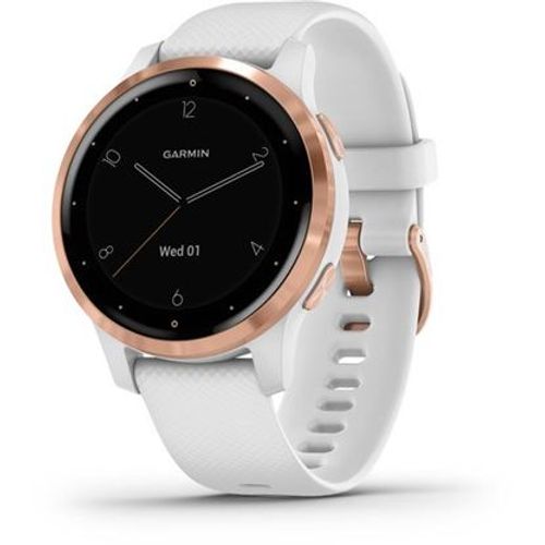 GARMIN Vivoactive 4S RoseGold bijeli remen slika 1