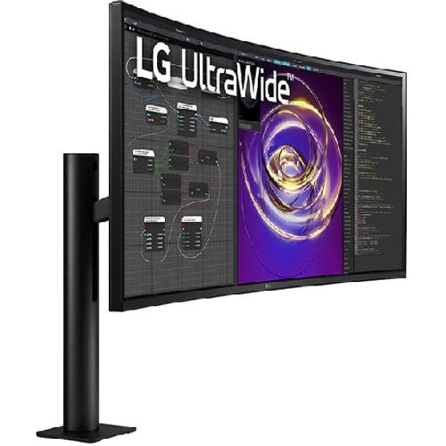 LG 34WP88CP-B 34'' IPS UltraWide Ergo QHD 3440x1440@60Hz, 21:9, 1000:1, 5ms, 300cd/m², 178°/178°, HDR10, 1 USB-C, 2 USB 3.0 downstream, 2 HDMI, 1 DP, AMD FreeSync, VESA 100x100mm, Height, Tilt, Swivel, Pivot, Black, 3yw slika 2