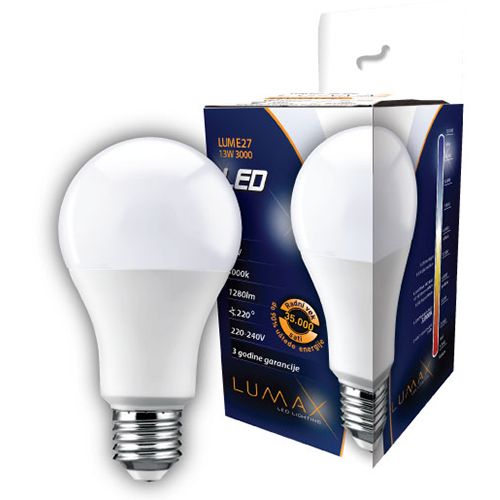 Lumax Sijalica Led LUME27-13W 3000K 1280lm slika 1