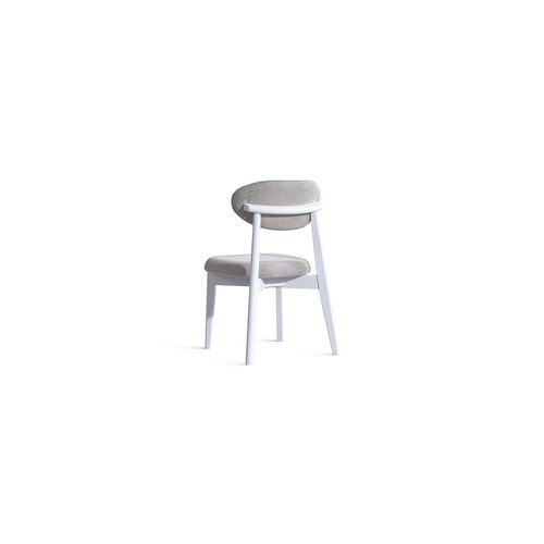 Aqua - White White Dining Table & Chairs Set (4 Pieces) slika 9