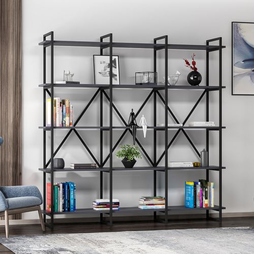 Elston 1800 4 - Black, Anthracite Black
Anthracite Bookshelf slika 2