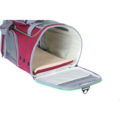 Freedog Torba Aspen, bordo, 45x28x28 cm slika 2