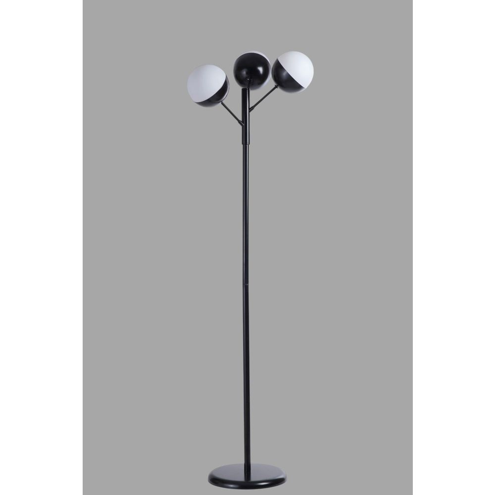 Opviq Podna lampa 272, bijela, crna slika 3