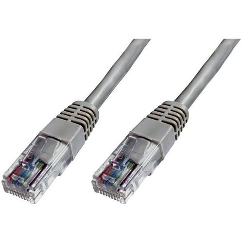 Digitus DK-1511-200 RJ45 mrežni kabel, Patch kabel cat 5e U/UTP 20.00 m siva  1 St. slika 1