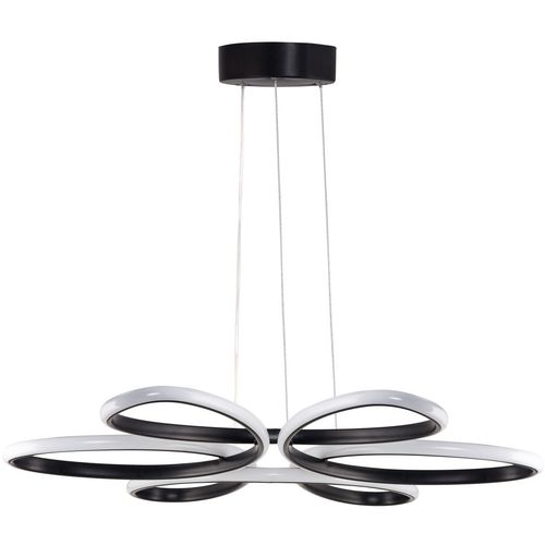 Berenices Black-White Light Black Chandelier slika 3