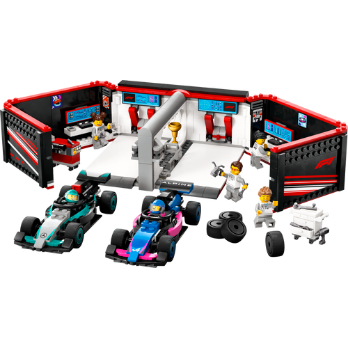 LEGO® CITY 60444 Garaža za F1® s autima Mercedes-AMG i Alpine slika 11