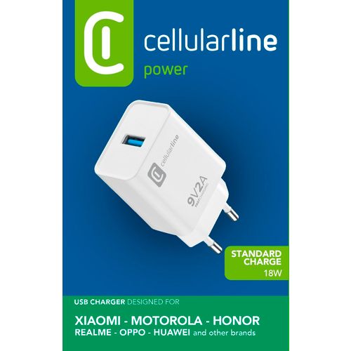 Cellularline kućni punjač Huawei Qualcomm 3A/18W slika 2