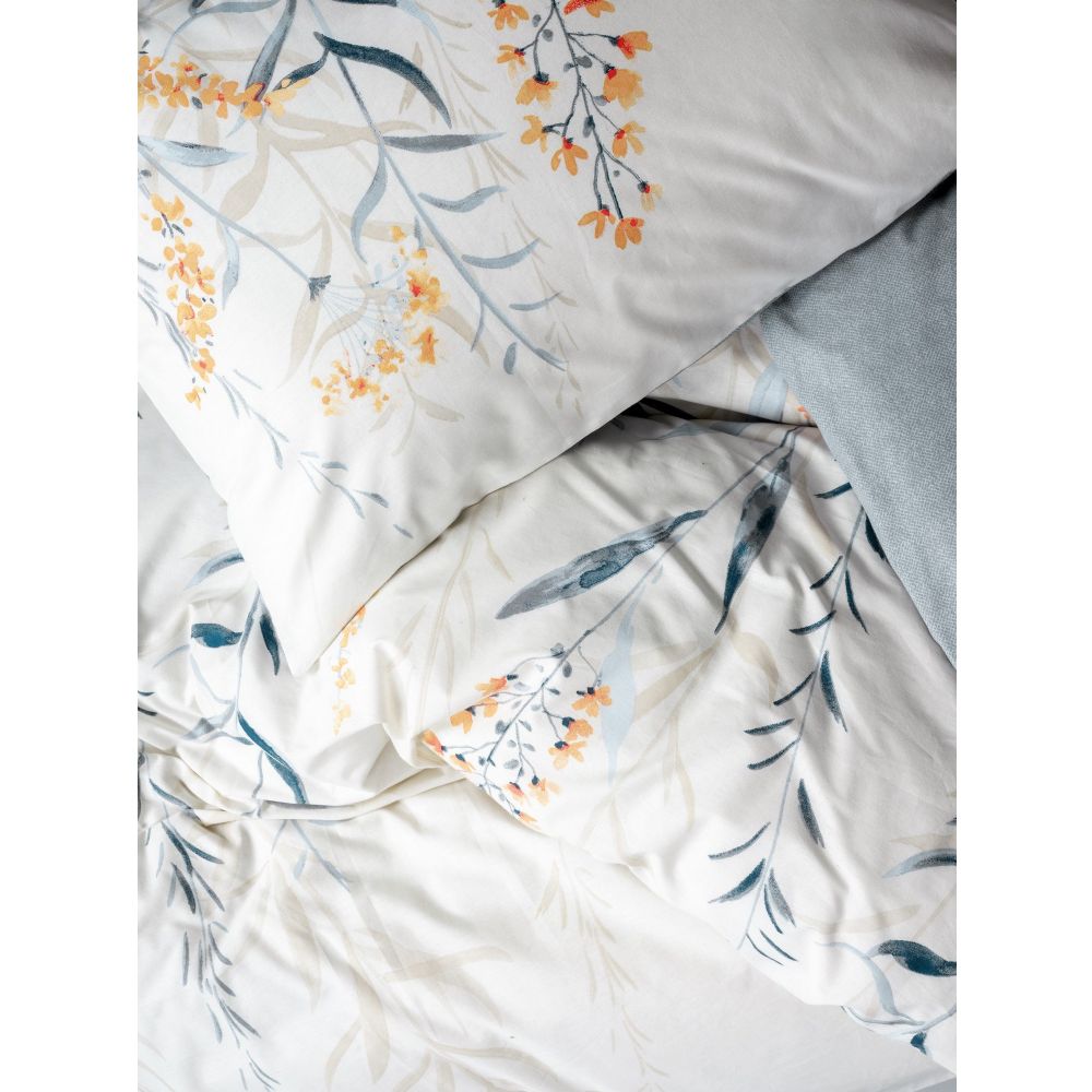 Ranforce single XXL pokrivač set Hiedra u indigo plavoj boji slika 2