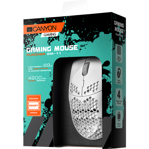 Canyon Gaming miš sa 7 programabilnih tastera CND-SGM11W slika 6