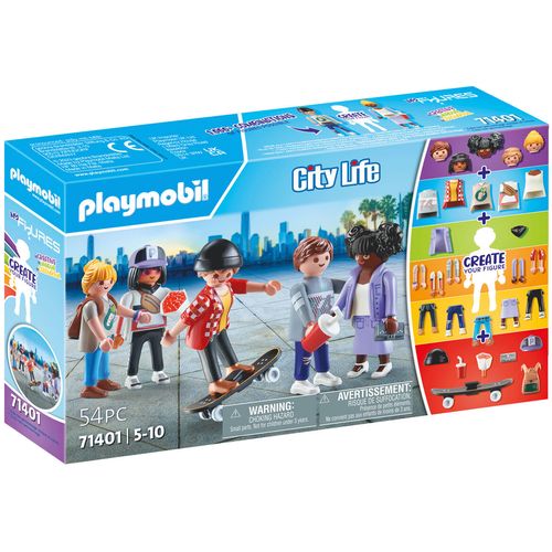 Playset Playmobil 71401 City life 54 Dijelovi slika 2
